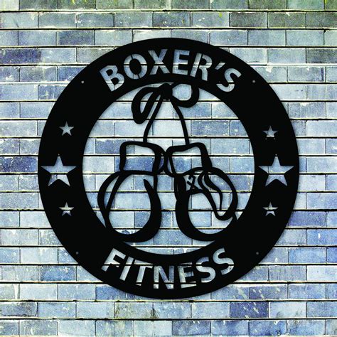 boxing metal tin decorative signs|Boxing Signs .